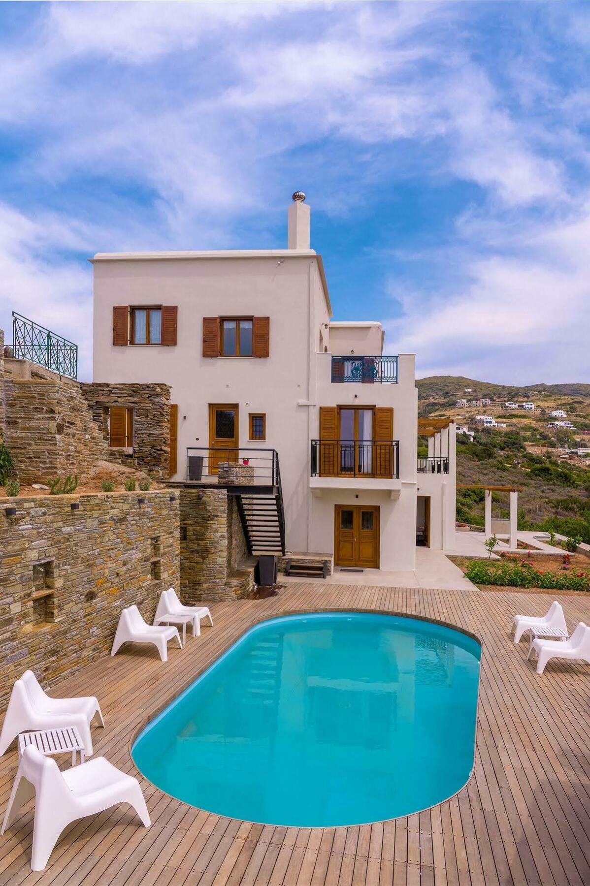 Belvedere Andros Баци Екстериор снимка